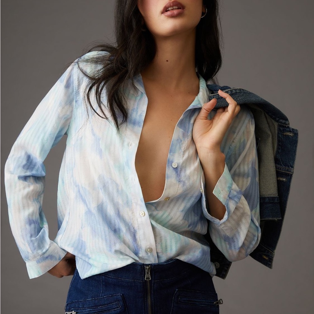 Anthropologie Cloth & Stone Buttondown Shirt XXS